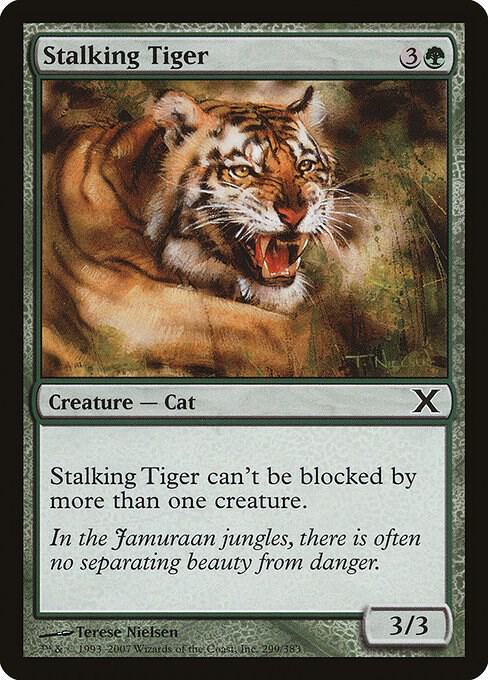 Stalking Tiger 299 (10th Edition)  - Foil | Good Games Adelaide SA