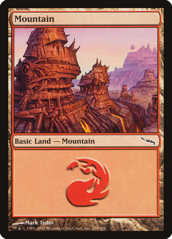 Mountain (299) [Mirrodin] | Good Games Adelaide SA