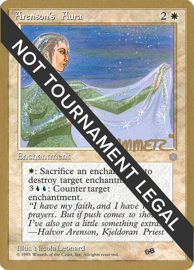 Arensons Aura 1996 Shawn Hammer Regnier ICE SB  (World Championship Decks)  | Good Games Adelaide SA