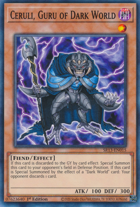 Ceruli, Guru of Dark World [SR13-EN015] Common | Good Games Adelaide SA