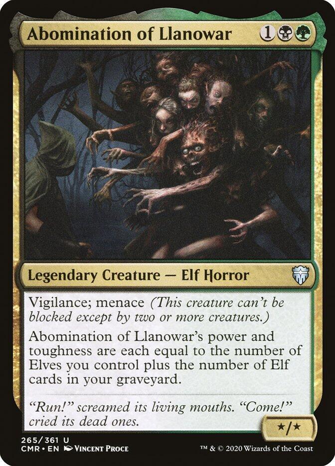 Abomination of Llanowar 265 (Commander Legends)  | Good Games Adelaide SA