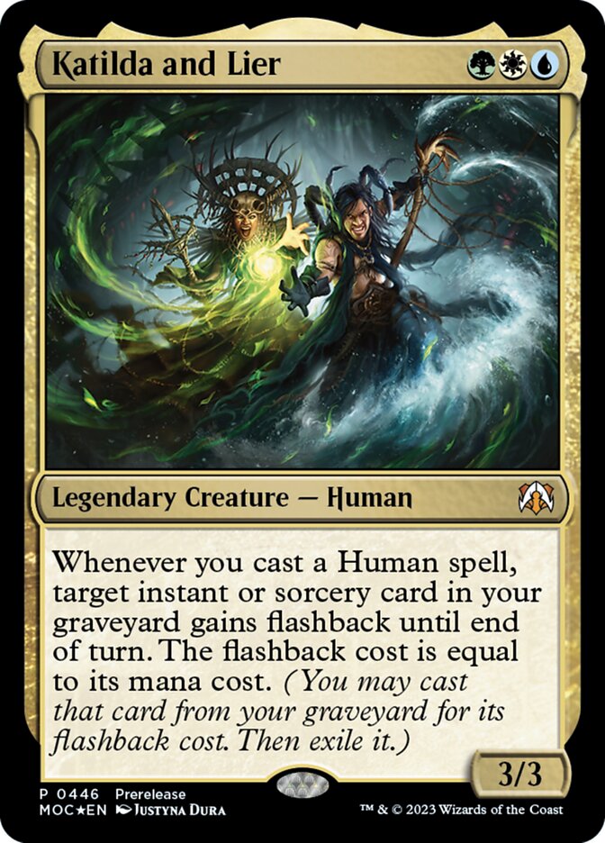 Katilda and Lier 446 (Prerelease Cards)  - Foil | Good Games Adelaide SA