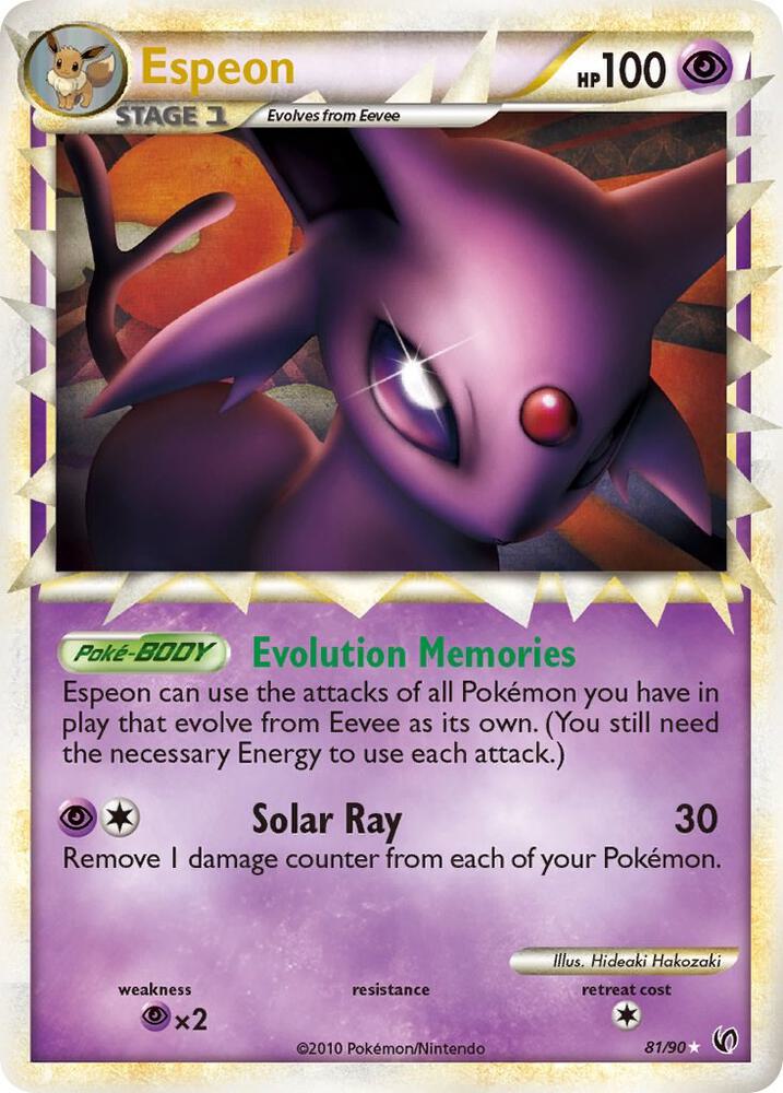 Espeon Prime 81/90 (Undaunted)  - Holofoil | Good Games Adelaide SA