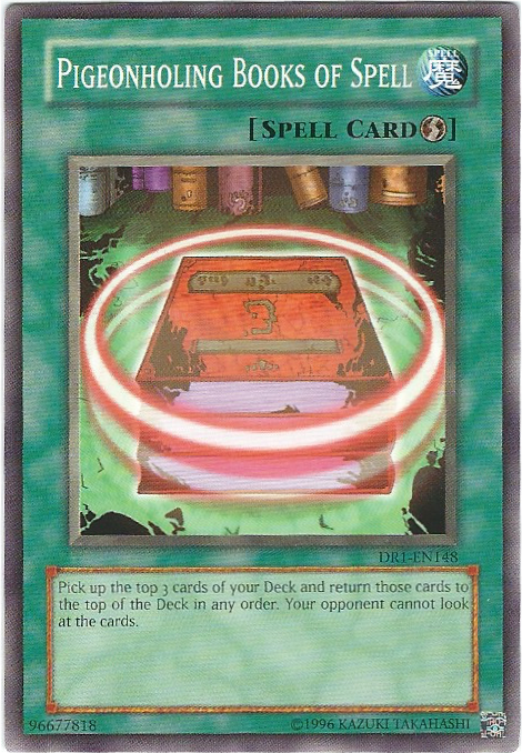 Pigeonholing Books of Spell [DR1-EN148] Common | Good Games Adelaide SA