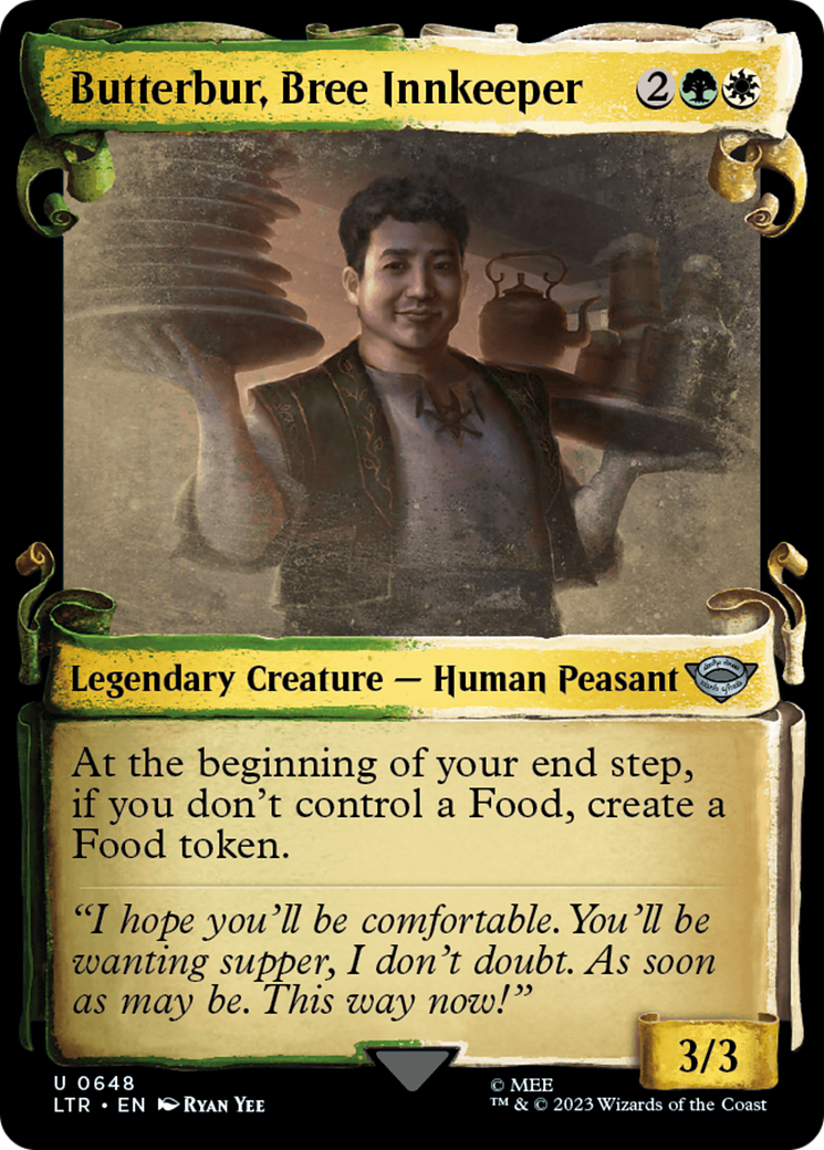 Butterbur, Bree Innkeeper [The Lord of the Rings: Tales of Middle-Earth Showcase Scrolls] | Good Games Adelaide SA