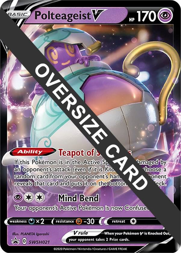 Polteageist V SWSH021 SWSH021 (Jumbo Cards)  - Holofoil | Good Games Adelaide SA
