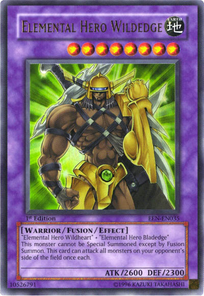 Elemental Hero Wildedge [EEN-EN035] Ultra Rare | Good Games Adelaide SA