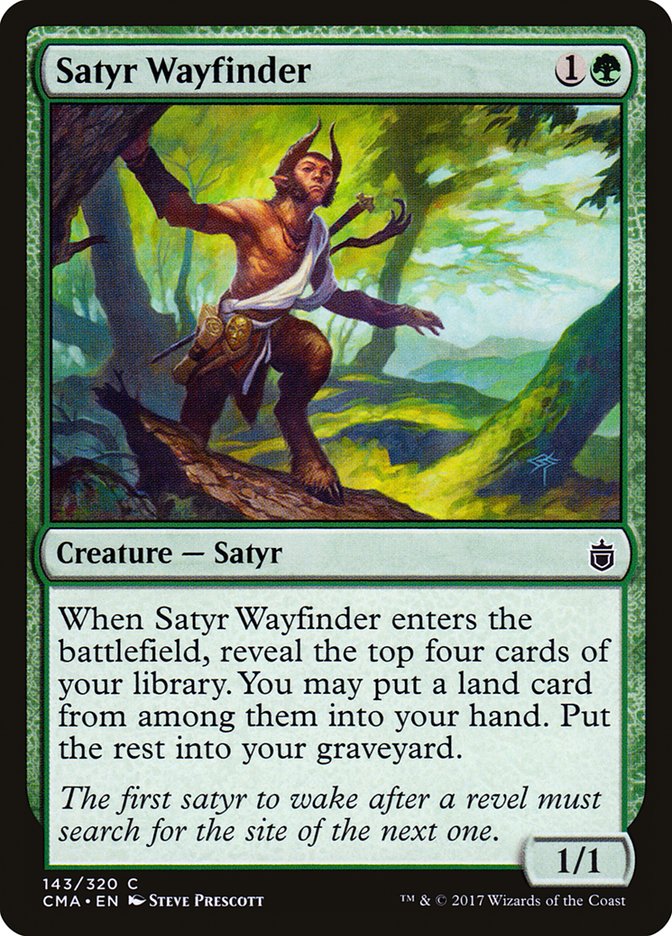 Satyr Wayfinder [Commander Anthology] | Good Games Adelaide SA
