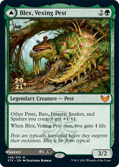 Blex Vexing Pest 148 (Prerelease Cards)  - Foil | Good Games Adelaide SA