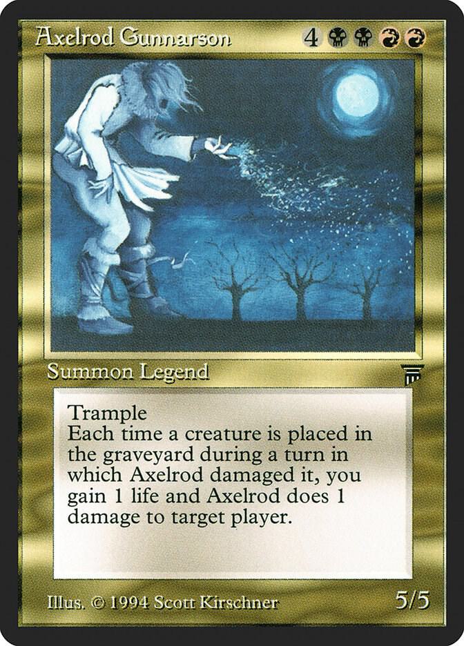 Axelrod Gunnarson  (Legends)  | Good Games Adelaide SA
