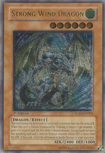 Strong Wind Dragon [RGBT-EN003] Ultimate Rare | Good Games Adelaide SA
