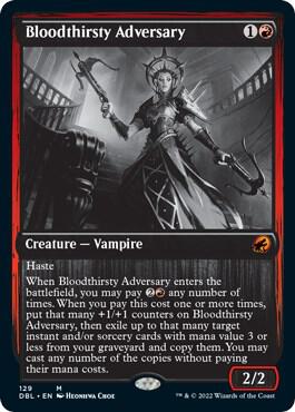 Bloodthirsty Adversary 129 (Innistrad: Double Feature)  | Good Games Adelaide SA