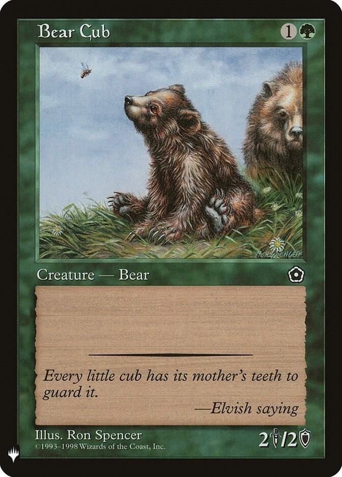 Bear Cub  (The List Reprints)  | Good Games Adelaide SA