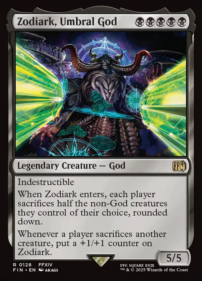 Zodiark, Umbral God 128 (FINAL FANTASY)  | Good Games Adelaide SA