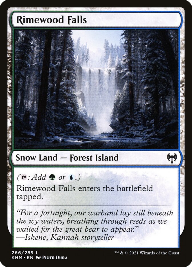 Rimewood Falls 266 (Kaldheim)  - Foil | Good Games Adelaide SA