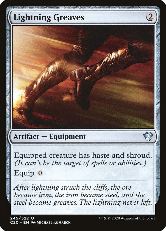 Lightning Greaves 245 (Commander 2020)  | Good Games Adelaide SA