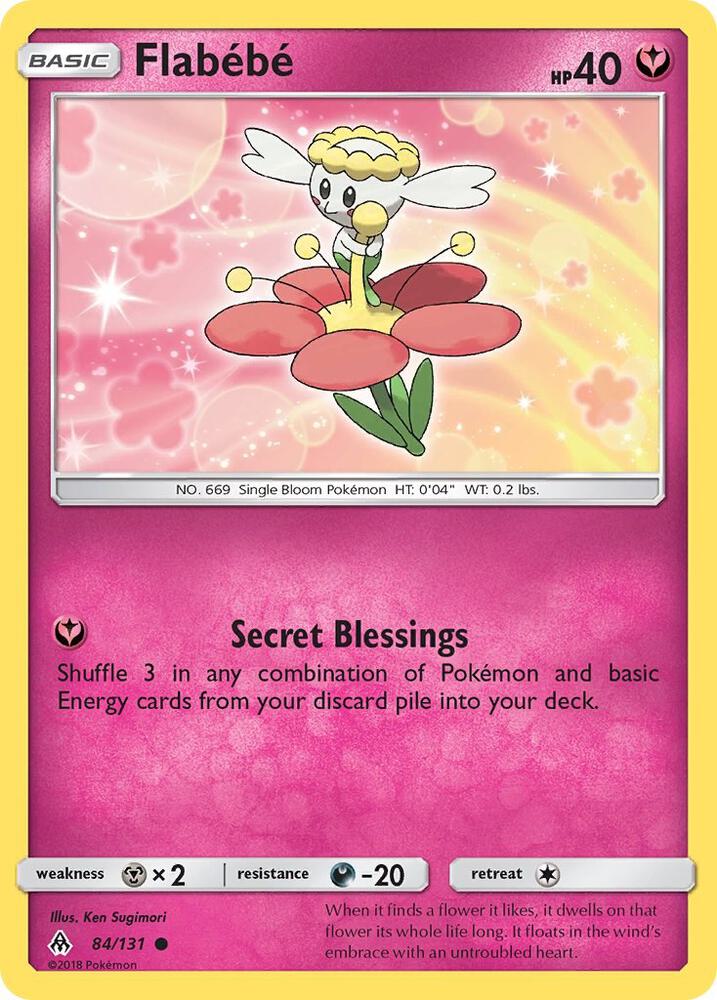 Flabebe 84/131 (SM - Forbidden Light)  | Good Games Adelaide SA