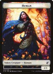 Drake // Human Double-sided Token [Commander 2019 Tokens] | Good Games Adelaide SA