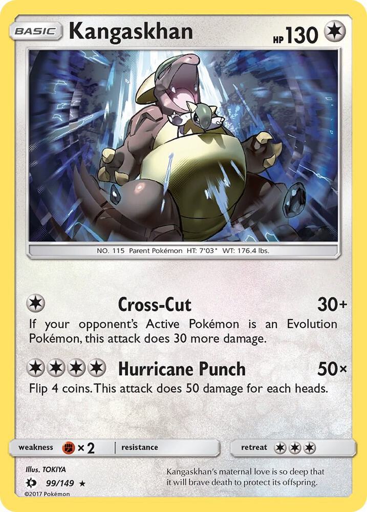 Kangaskhan 99/149 (SM Base Set)  - Holofoil | Good Games Adelaide SA