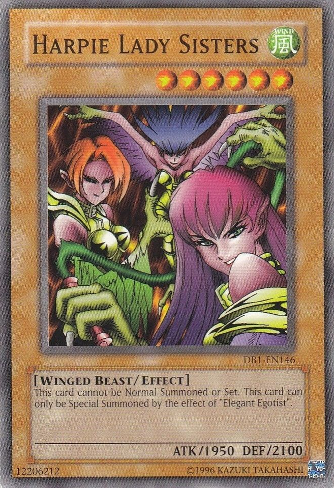 Harpie Lady Sisters [DB1-EN146] Common | Good Games Adelaide SA