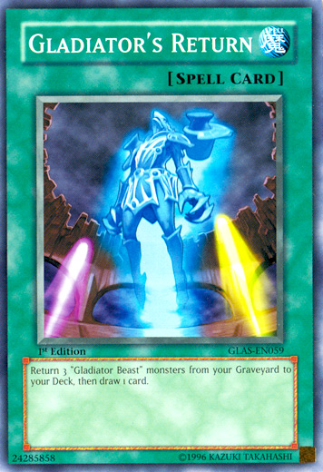 Gladiator's Return [GLAS-EN059] Common | Good Games Adelaide SA
