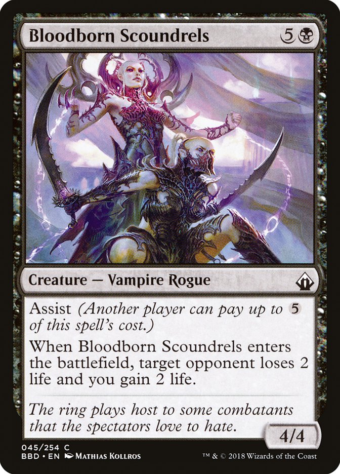 Bloodborn Scoundrels 45 (Battlebond)  - Foil | Good Games Adelaide SA