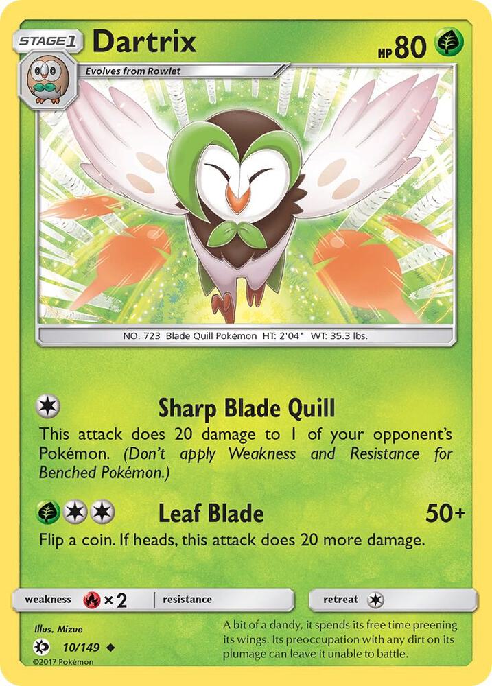 Dartrix 10/149 (SM Base Set)  | Good Games Adelaide SA