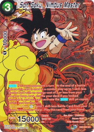 Son Goku, Nimbus Master (DB3-003) [Collector's Selection Vol. 2] | Good Games Adelaide SA