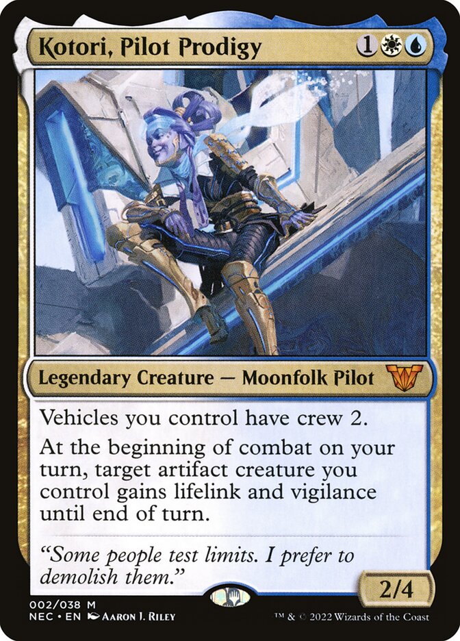 Kotori, Pilot Prodigy 2 (Commander: Kamigawa: Neon Dynasty)  - Foil | Good Games Adelaide SA