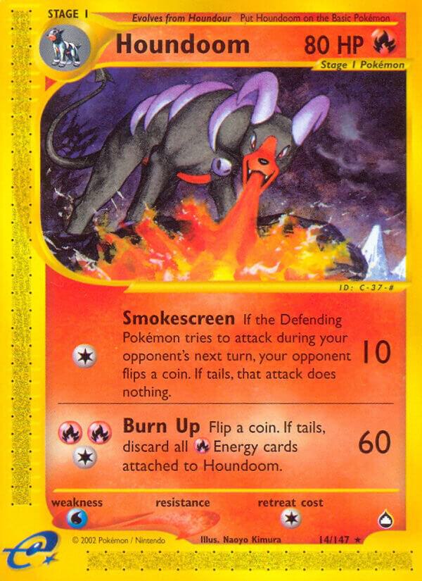 Houndoom 014/147 (Aquapolis)  | Good Games Adelaide SA