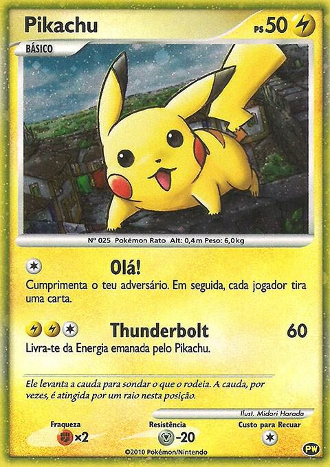Pikachu Portuguese PW 9 (Pikachu World Collection Promos)  - Holofoil | Good Games Adelaide SA