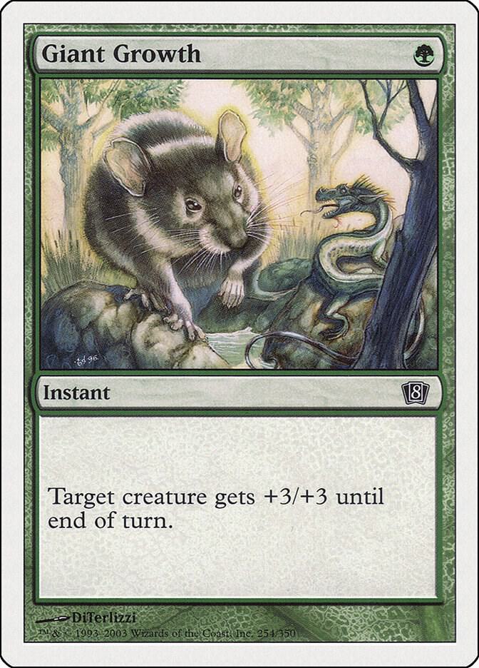 Giant Growth 254 (8th Edition)  | Good Games Adelaide SA