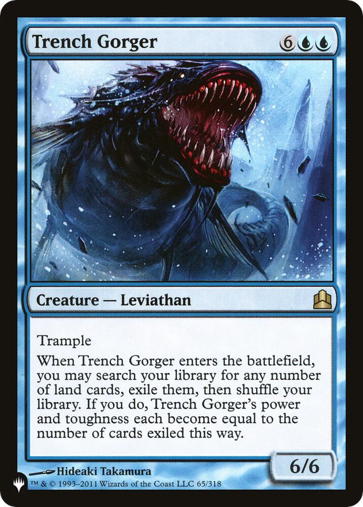 Trench Gorger 65/318 (The List Reprints)  | Good Games Adelaide SA