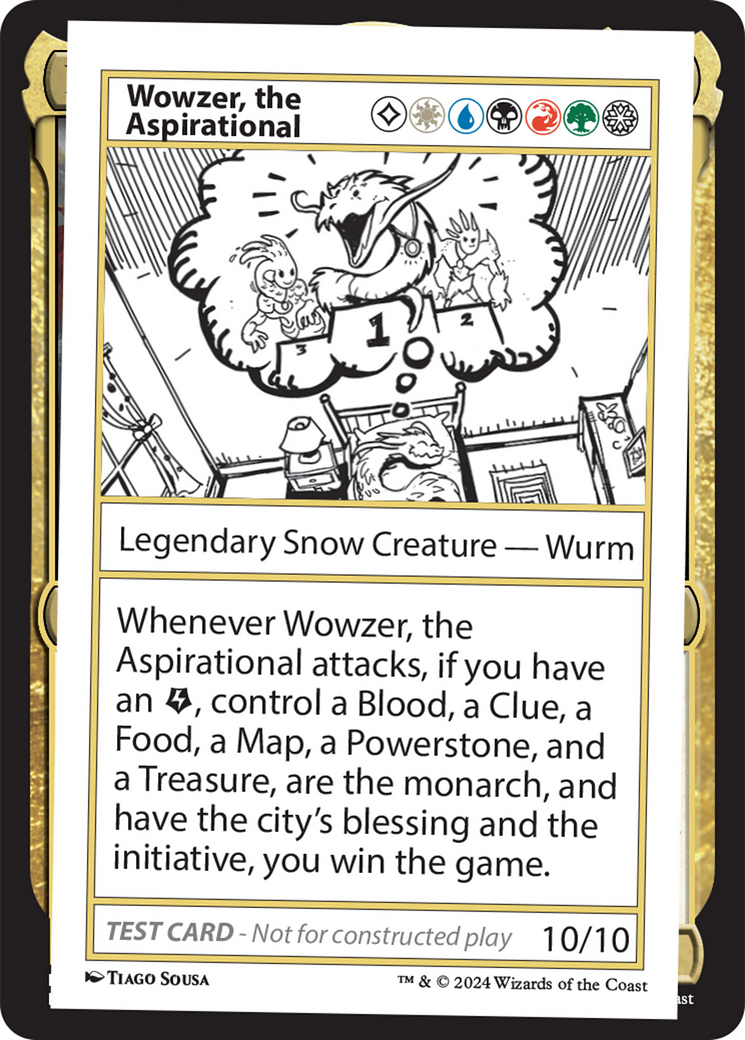 Wowzer, the Aspirational [Mystery Booster 2 Playtest Cards] | Good Games Adelaide SA
