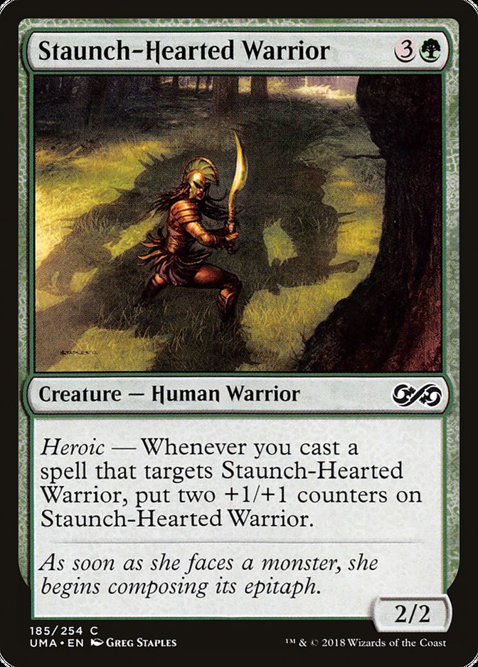 Staunch-Hearted Warrior 185 (Ultimate Masters)  | Good Games Adelaide SA