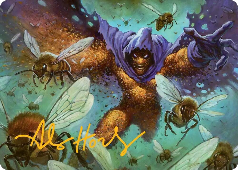 Swarm Being of Bees Art Card Gold Stamped Signature 11 ()  | Good Games Adelaide SA