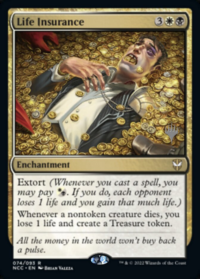 Life Insurance (Promo Pack) [Streets of New Capenna Commander Promos] | Good Games Adelaide SA