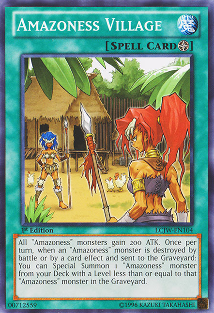 Amazoness Village [LCJW-EN104] Common | Good Games Adelaide SA