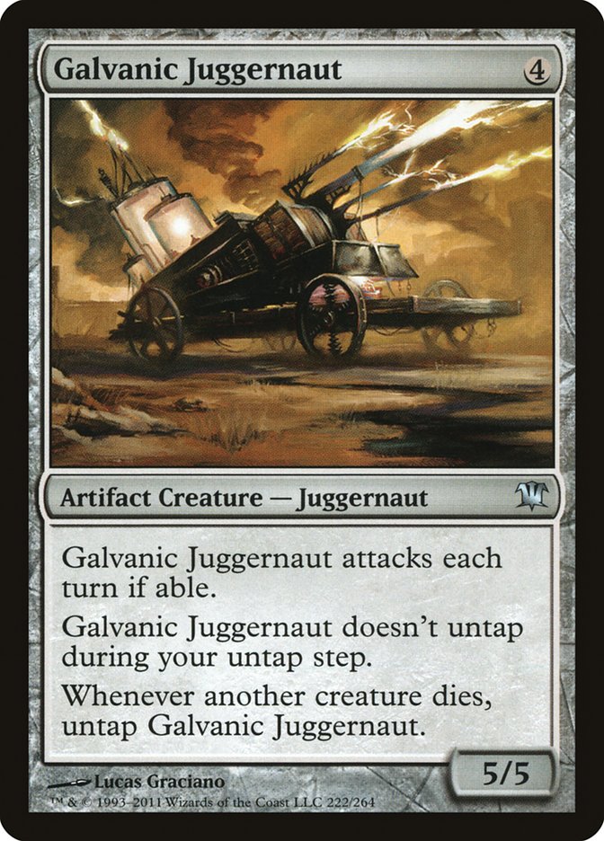 Galvanic Juggernaut [Innistrad] | Good Games Adelaide SA
