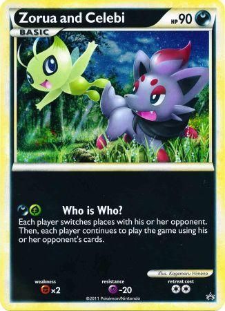 Zorua and Celebi (Jumbo Card) [Miscellaneous Cards] | Good Games Adelaide SA