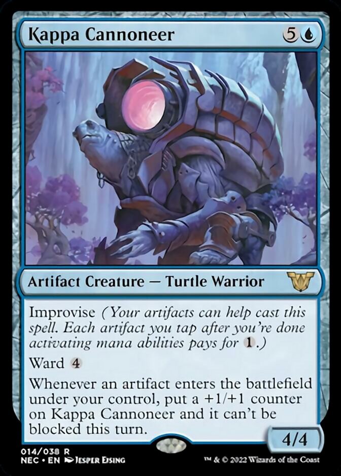 Kappa Cannoneer [Kamigawa: Neon Dynasty Commander] | Good Games Adelaide SA