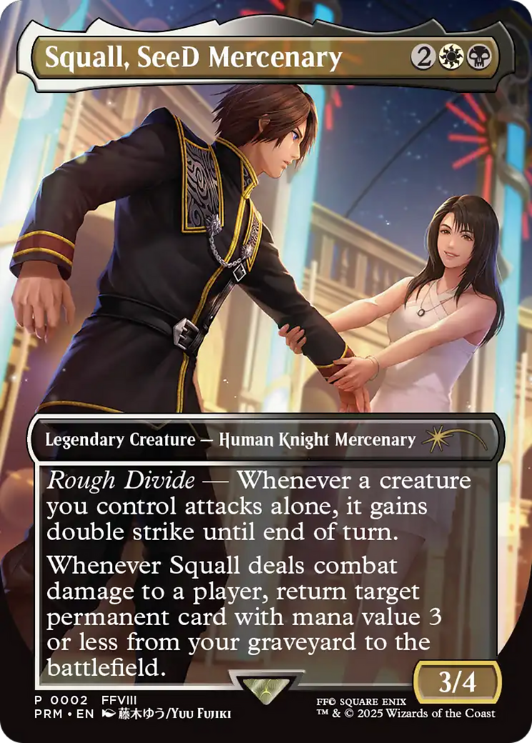 Squall, SeeD Mercenary [Standard Showdown Promos] | Good Games Adelaide SA