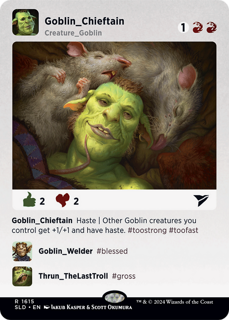 Goblin Chieftain [Secret Lair Drop Series] | Good Games Adelaide SA