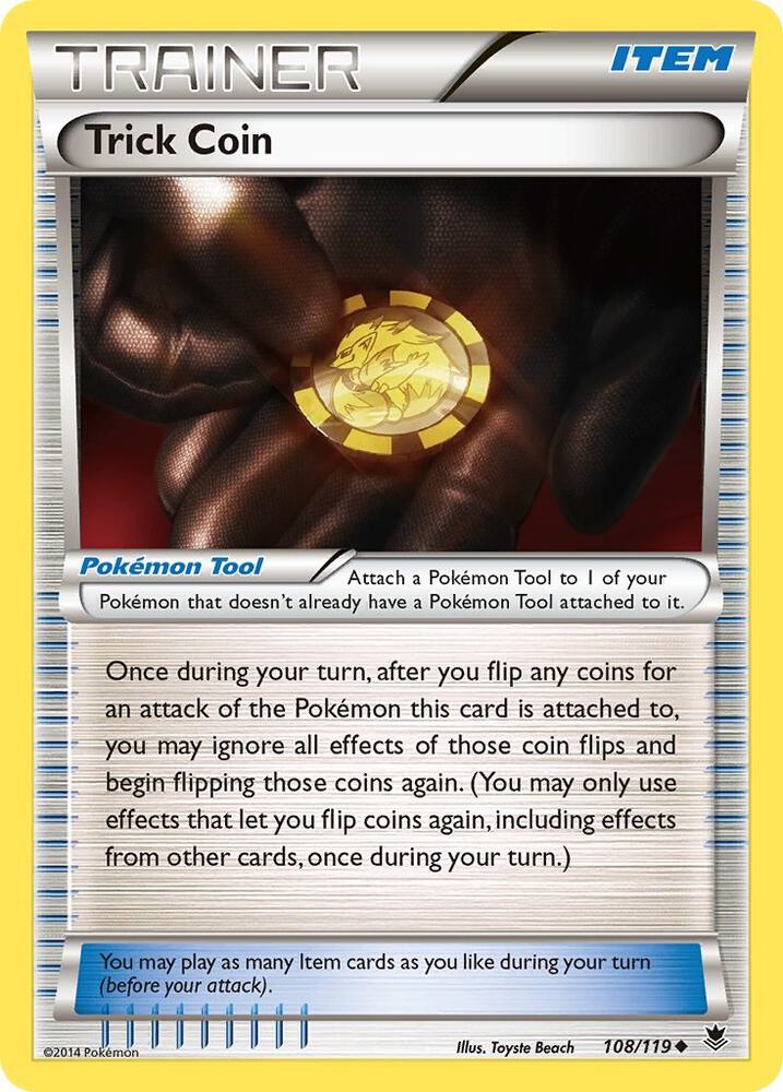 Trick Coin 108/119 (XY - Phantom Forces)  | Good Games Adelaide SA