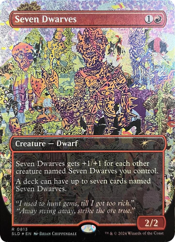 Seven Dwarves 0813 813 (Secret Lair Drop Series)  - Foil | Good Games Adelaide SA