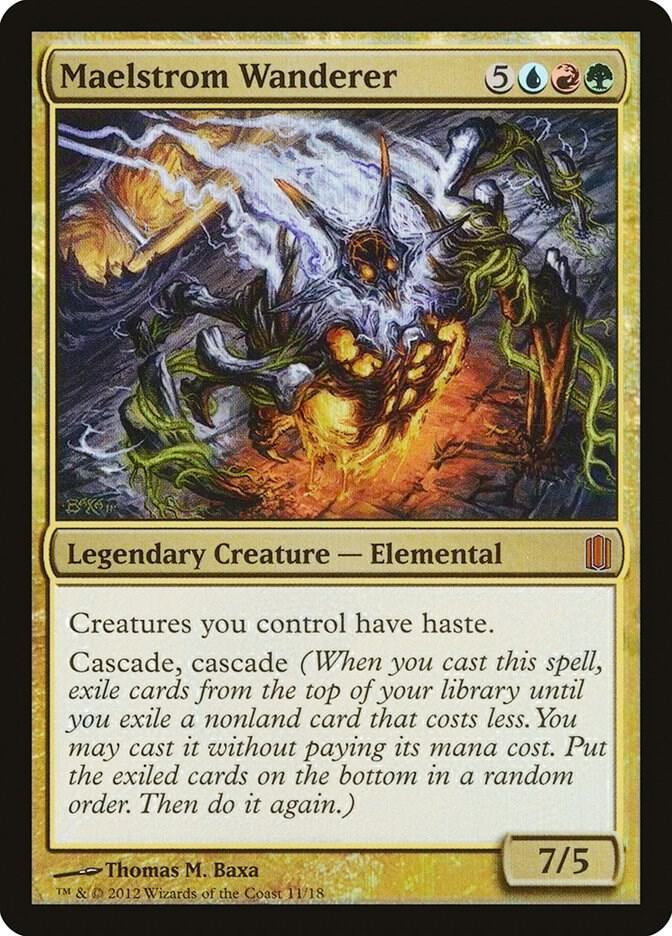 Maelstrom Wanderer 11 (Commander's Arsenal)  - Foil | Good Games Adelaide SA