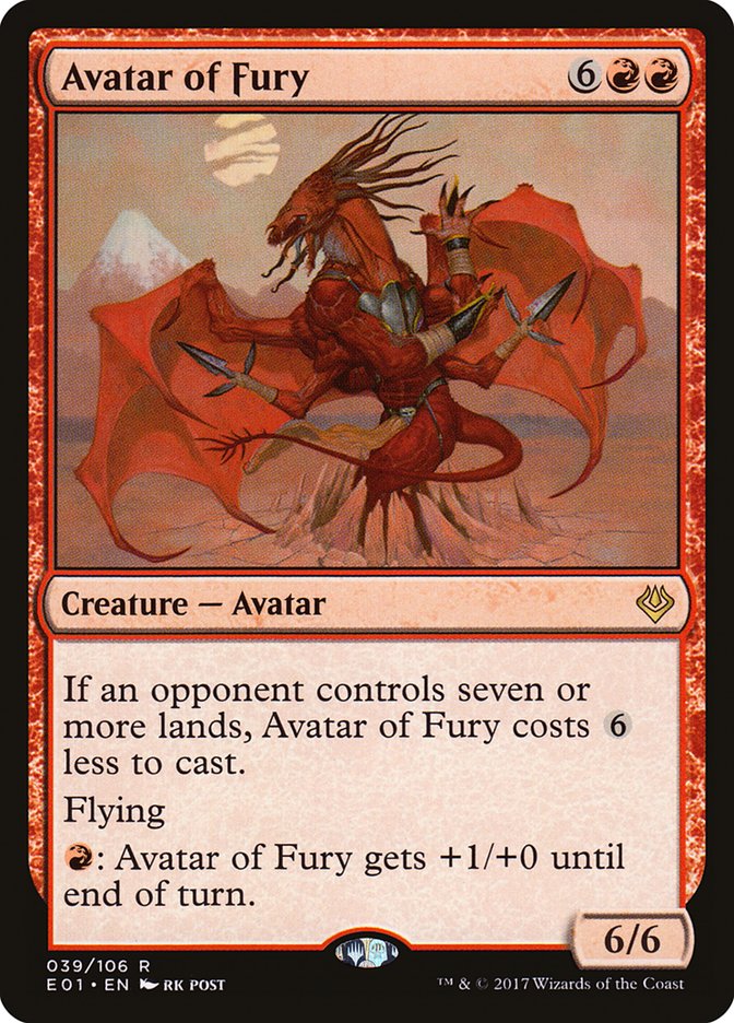 Avatar of Fury 39 (Archenemy: Nicol Bolas)  | Good Games Adelaide SA