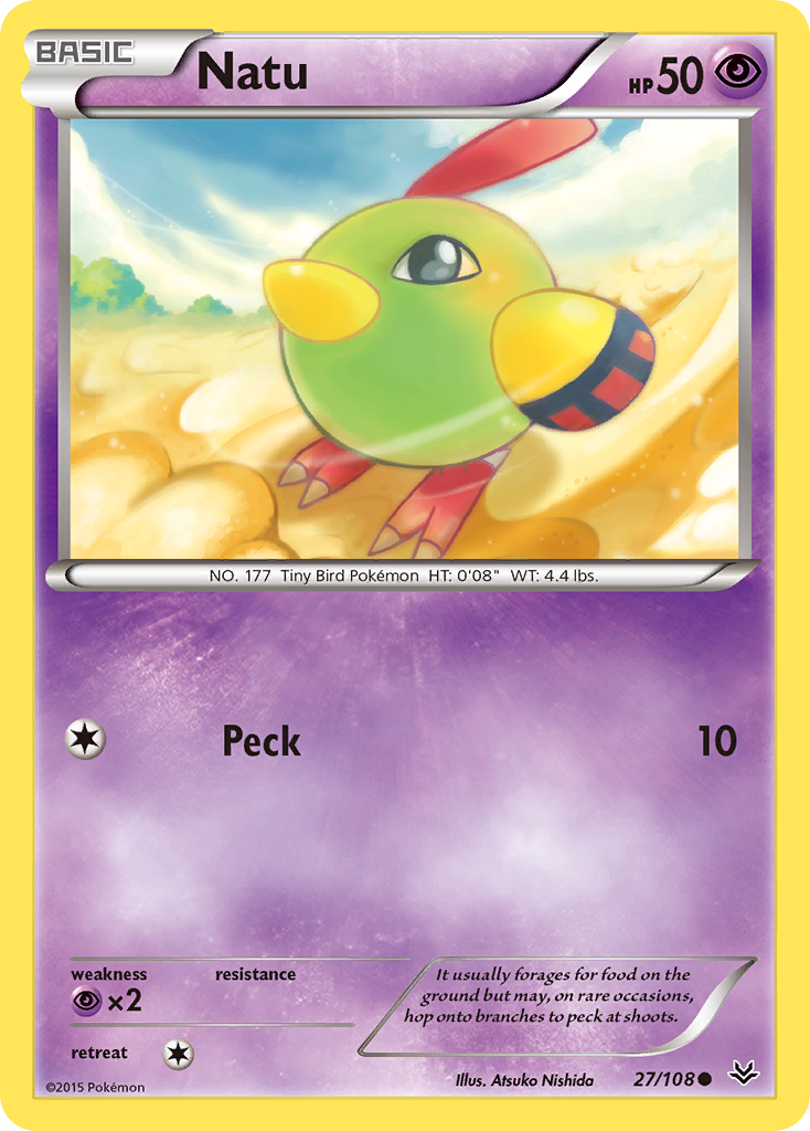 Natu (27/108) [XY: Roaring Skies] | Good Games Adelaide SA