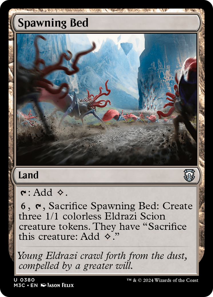 Spawning Bed (Ripple Foil) [Modern Horizons 3 Commander] | Good Games Adelaide SA