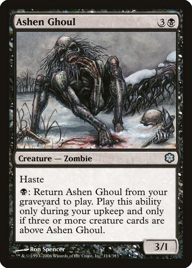Ashen Ghoul 114 (Coldsnap Theme Deck Reprints)  | Good Games Adelaide SA